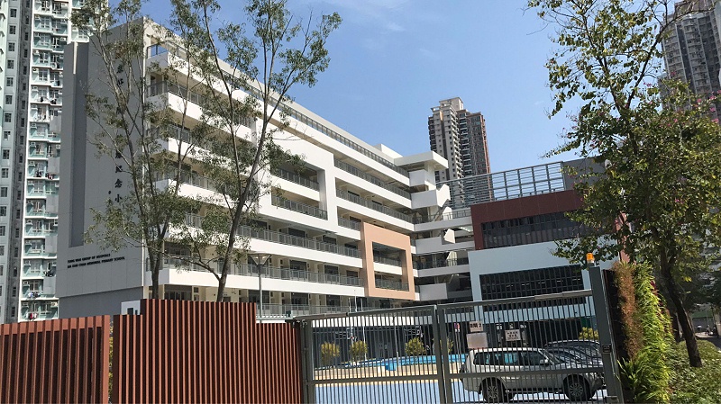 香港東華小學真石漆2